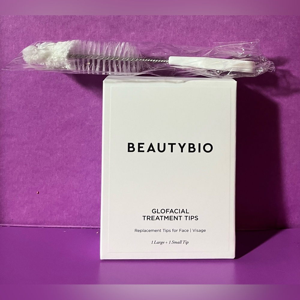 BeautyBio GloFacial Treatment Tips - White